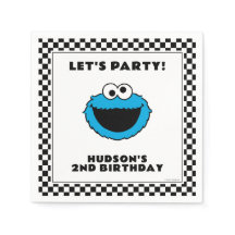 Cookie Monster Schakenbord Verjaardag