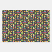 Cookie Monster Schoolbord Foodie Truck Inpakpapier Vel (Voorkant 3)