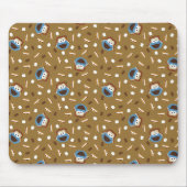 Cookie Monster S'mores Pattern Muismat (Voorkant)