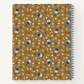 Cookie Monster S'mores Pattern Notitieboek (Achterkant)