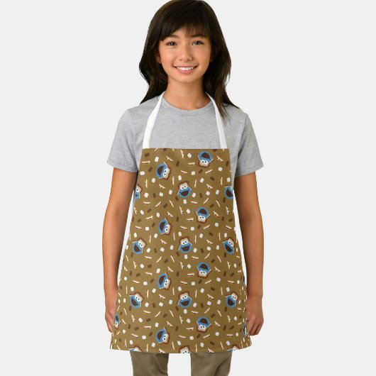 Cookie Monster S'mores Pattern Schort (Insitu)