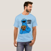 Cookie Monster - Snoep of een grap T-shirt (Voorkant volledig)