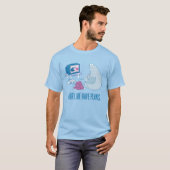 Cookie Monster | Sorry, ik heb plannen T-shirt (Voorkant volledig)