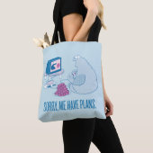 Cookie Monster | Sorry, ik heb plannen Tote Bag (Dichtbij)