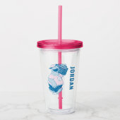 Cookie Monster | Sorry, maar ik moet Acryl Drinkbeker (Voorkant)