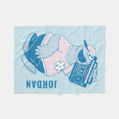 Cookie Monster | Sorry, maar ik moet Fleece Deken (Voorkant (Horizontaal))