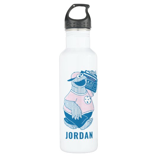 Cookie Monster | Sorry, maar ik moet Waterfles (Voorkant)