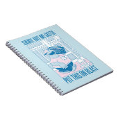 Cookie Monster | Sorry Maar Me Moet Notitieboek (Rechterzijde)