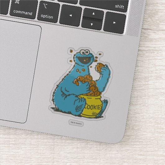 Cookie Monster  Sticker (Detail)