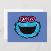 Cookie Monster | Summer Vibes Briefkaart (Voorkant / Achterkant)