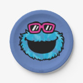 Cookie Monster | Summer Vibes Papieren Bordje (Voorkant)