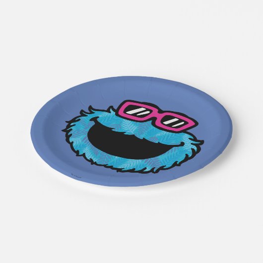 Cookie Monster | Summer Vibes Papieren Bordje (Gekanteld)