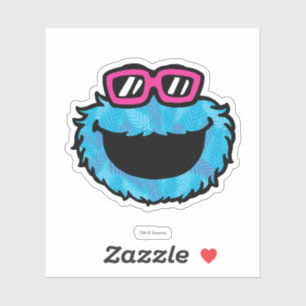 Cookie Monster Summer Vibes Sticker