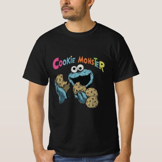 Cookie Monster T-shirt (Voorkant)