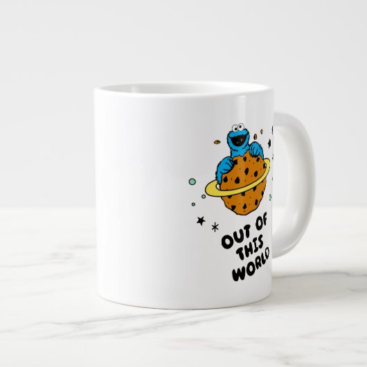 Cookie Monster | Uit deze wereld Grote Koffiekop (Voorkant rechts)