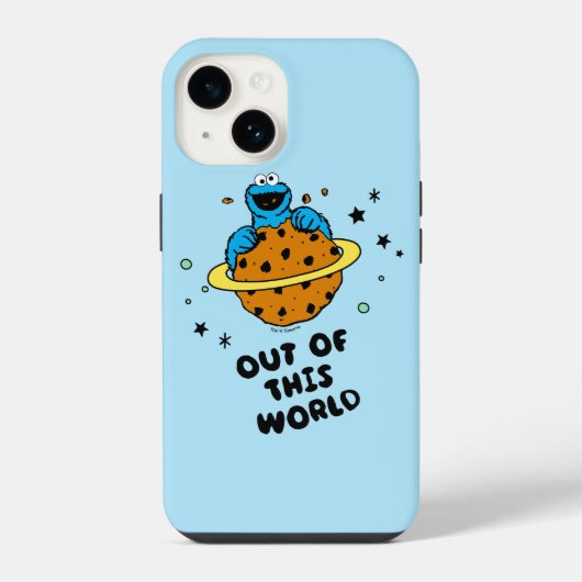 Cookie Monster | Uit deze wereld iPhone Hoesje (Achterkant)