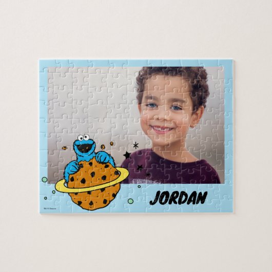 Cookie Monster | Uit deze wereld | Jouw namen toev Legpuzzel (Horizontaal)