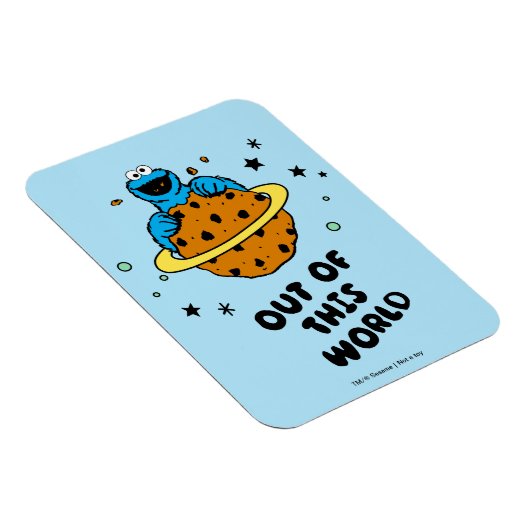 Cookie Monster | Uit deze wereld Magneet (Rechterzijde)