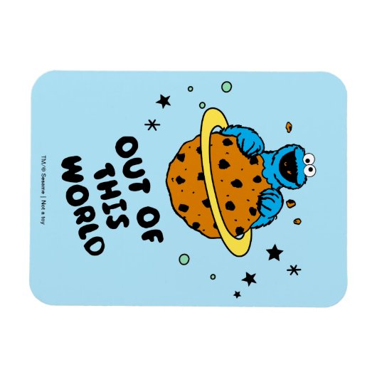 Cookie Monster | Uit deze wereld Magneet (Horizontaal)