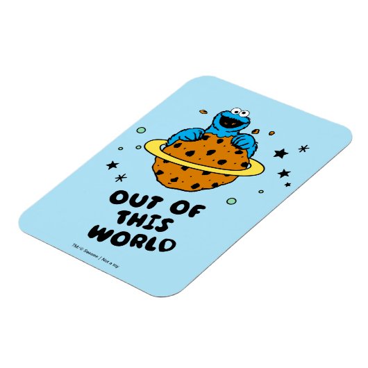 Cookie Monster | Uit deze wereld Magneet (Linkerzijde)