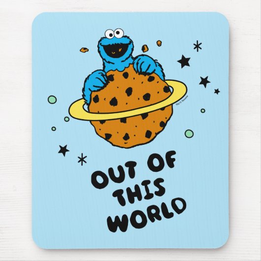 Cookie Monster | Uit deze wereld Muismat (Voorkant)