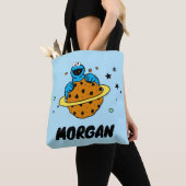 Cookie Monster | Uit deze wereld | Naam toevoegen Tote Bag (Dichtbij)