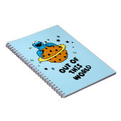 Cookie Monster | Uit deze wereld Notitieboek (Rechterzijde)