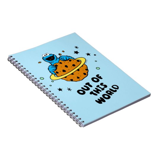 Cookie Monster | Uit deze wereld Notitieboek (Rechterzijde)