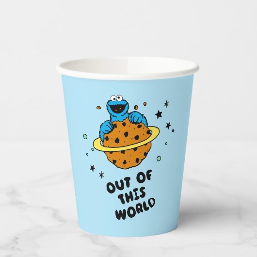 Cookie Monster | Uit deze wereld Papieren Bekers (Links)