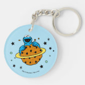 Cookie Monster | Uit deze wereld Sleutelhanger (Achterkant)
