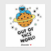 Cookie Monster | Uit deze wereld Sticker (Vel)