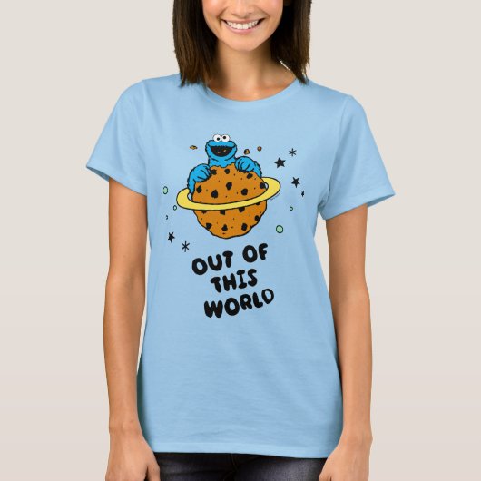 Cookie Monster | Uit deze wereld T-shirt (Voorkant)