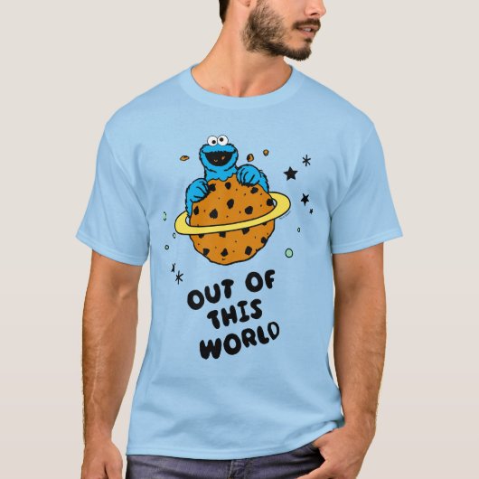 Cookie Monster | Uit deze wereld T-shirt (Voorkant)
