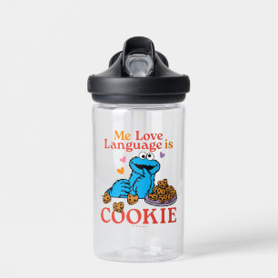Cookie Monster Valentijnsdag citaat Waterfles