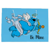Cookie Monster Valentijnse cupid Groot Cadeauzakje (Achterkant)
