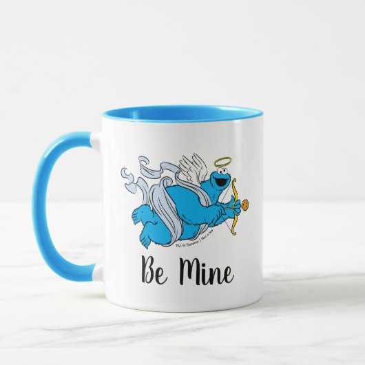 Cookie Monster Valentijnse cupid Mok (Links)
