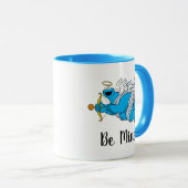 Cookie Monster Valentijnse cupid Mok (Voorkant rechts)