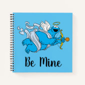 Cookie Monster Valentijnse cupid Notitieboek (Voorkant)