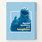 Cookie Monster | Verspreid Vriendelijkheid en Lach Notitieboek (Achterkant)