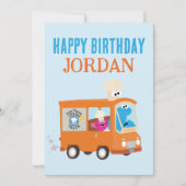 Cookie Monster Voedseltruck Gefeliciteerd (Voorkant)