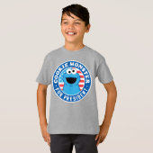 Cookie Monster voor President T-shirt (Voorkant volledig)