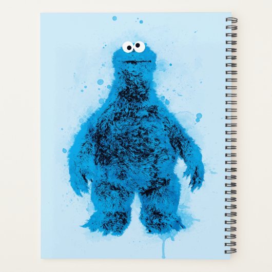 Cookie Monster | Watercolor Trend Planner (Achterkant)