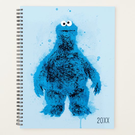 Cookie Monster | Watercolor Trend Planner (Voorkant)