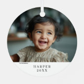 Cookie Monster Winter Scarf  Metalen Ornament (Achterkant)