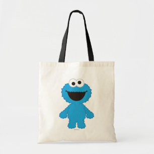 Cookie Monster Wol Stijl Tote Bag