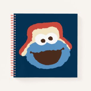 Cookie Monster Woodland Face Notitieboek
