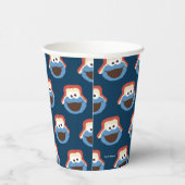 Cookie Monster Woodland Face Papieren Bekers (Rechts)