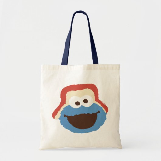 Cookie Monster Woodland Face Tote Bag (Voorkant)