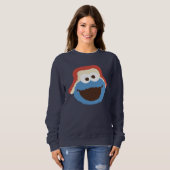 Cookie Monster Woodland Face Trui (Voorkant volledig)