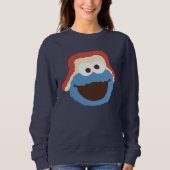 Cookie Monster Woodland Face Trui (Voorkant)